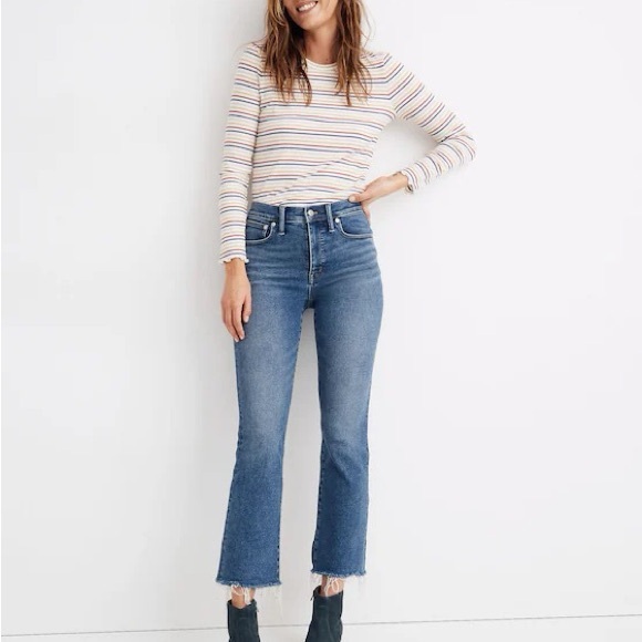 Madewell Cali Denim Boot Jeans - Picture 1 of 3